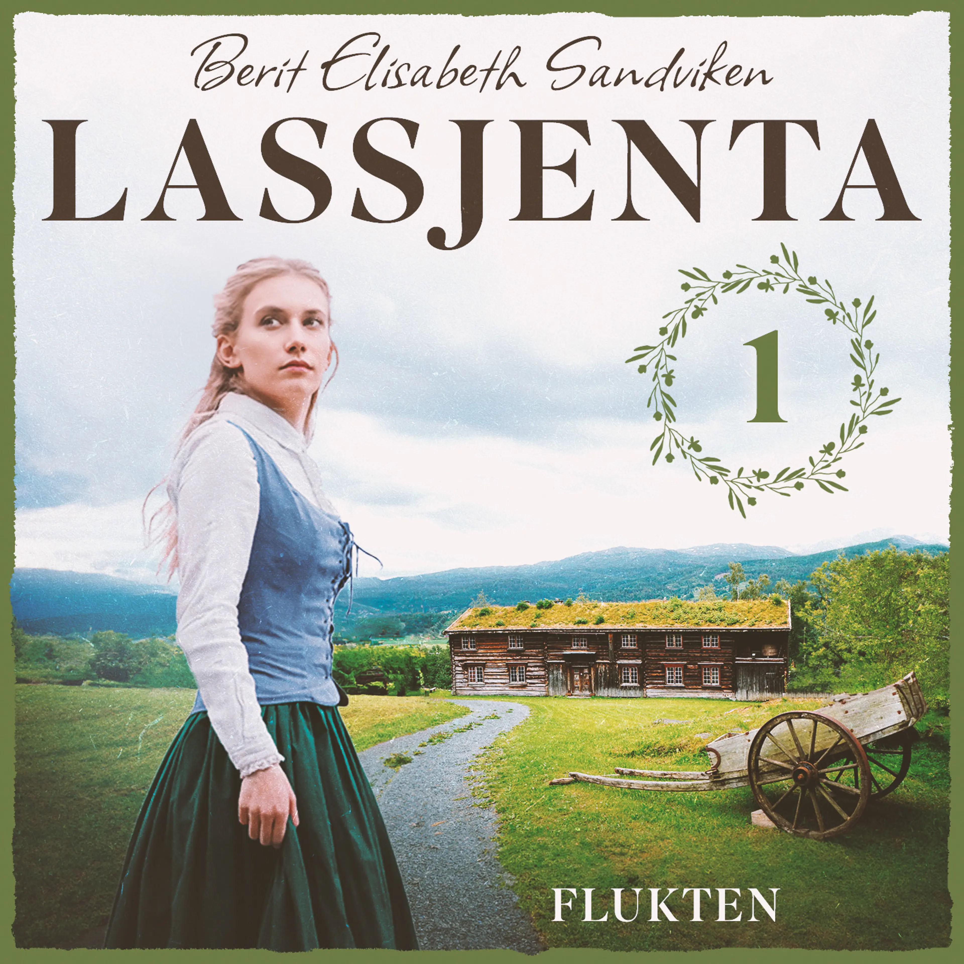 Omslag Flukten av Berit Elisabeth Sandviken (Lydbok)