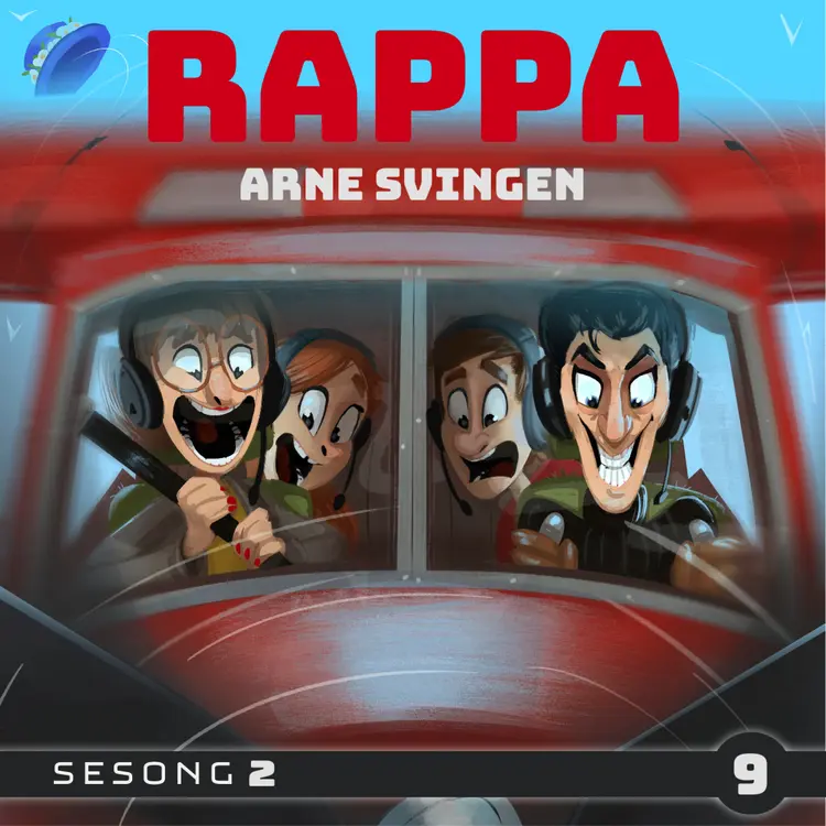 Omslag Rappa - En farlig hund med gode nese av Arne Svingen (Lydbok)