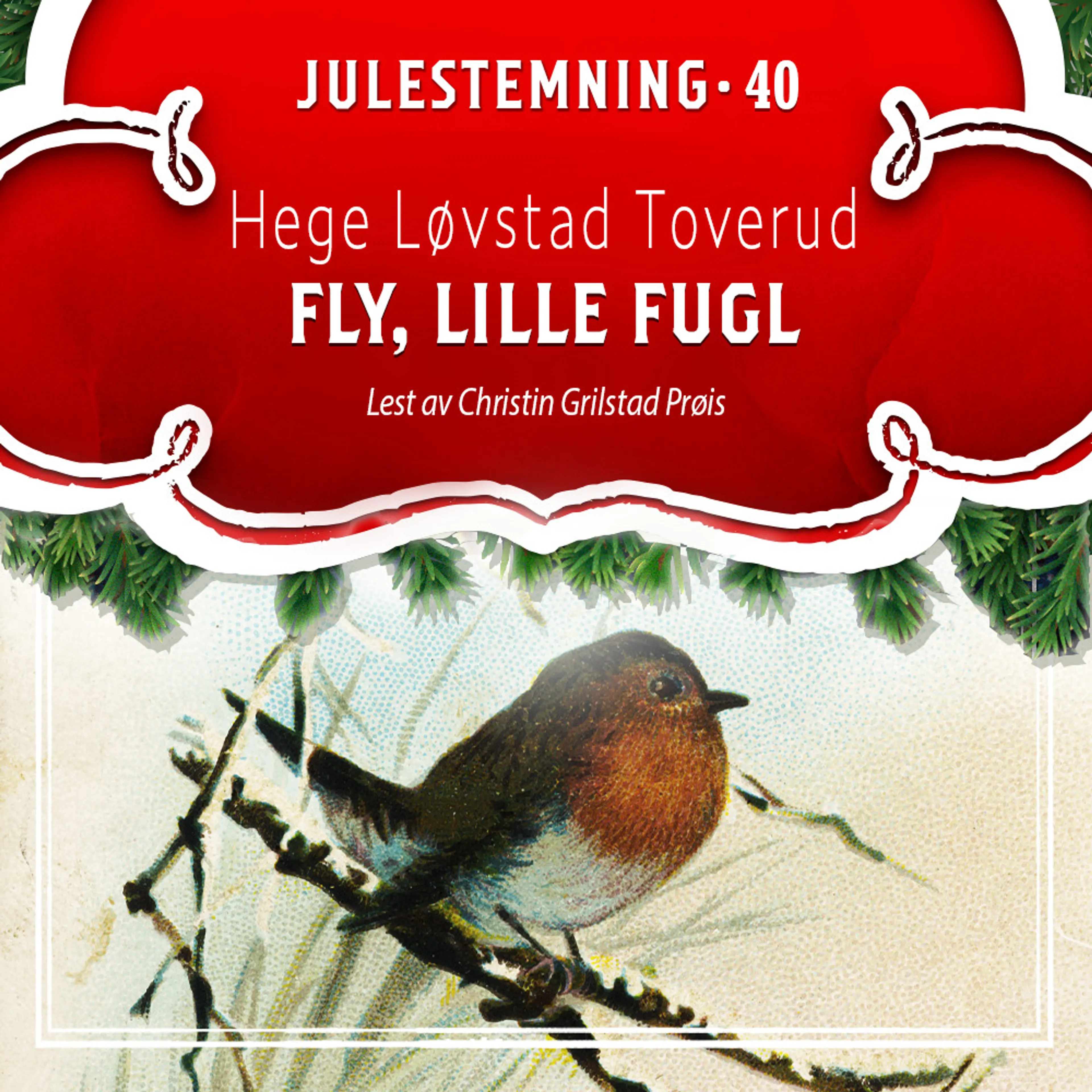 Omslag Fly, lille fugl av Hege Løvstad Toverud (Lydbok)