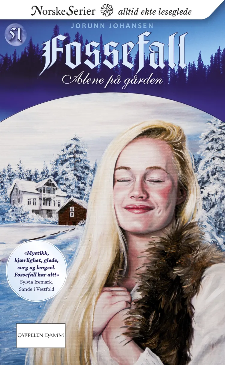 Omslag Alene på gården av Jorunn Johansen (Heftet)