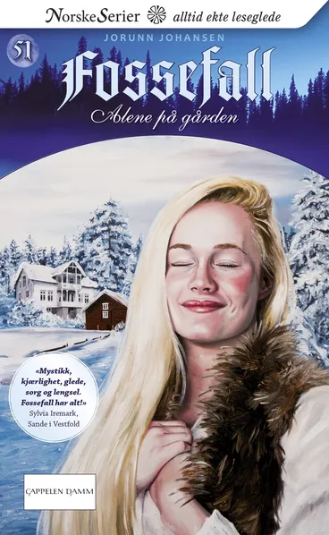 Omslag Alene på gården av Jorunn Johansen (Heftet)