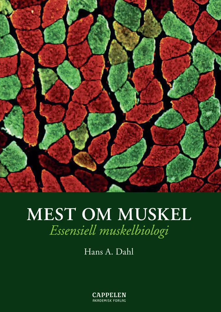 Omslag Mest om muskel av Hans A. Dahl (Heftet)