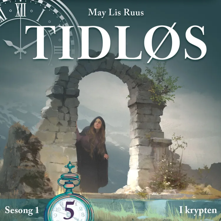Omslag I krypten av May Lis Ruus (Lydbok)
