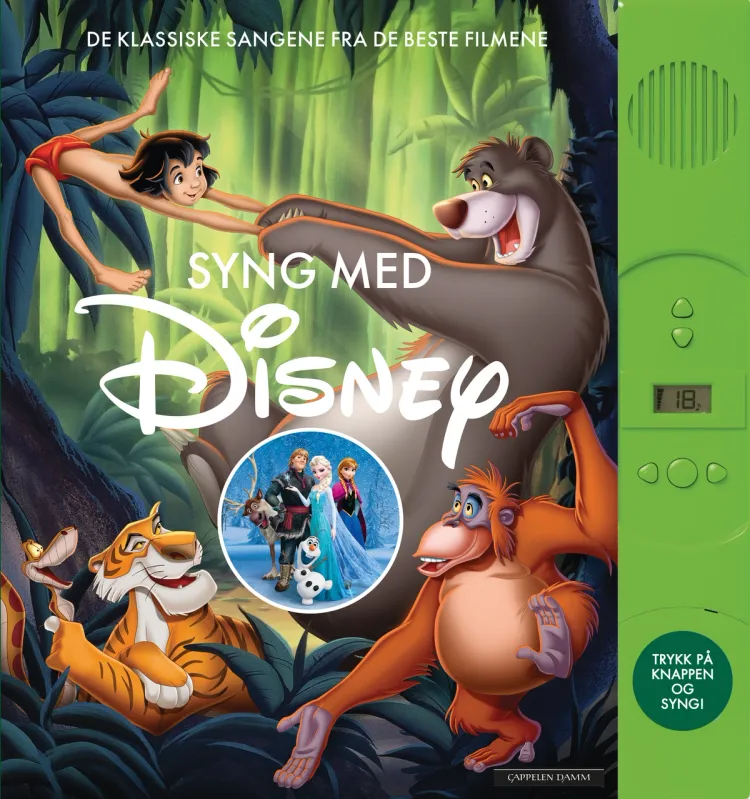 Omslag Syng med Disney (Innbundet)