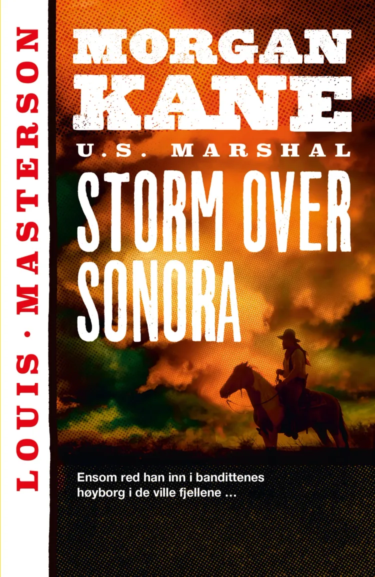 Omslag Storm over Sonora av Louis Masterson (Heftet)