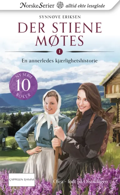 Omslag Olea – født på Olsokdagen av Synnøve Eriksen (Ebok)