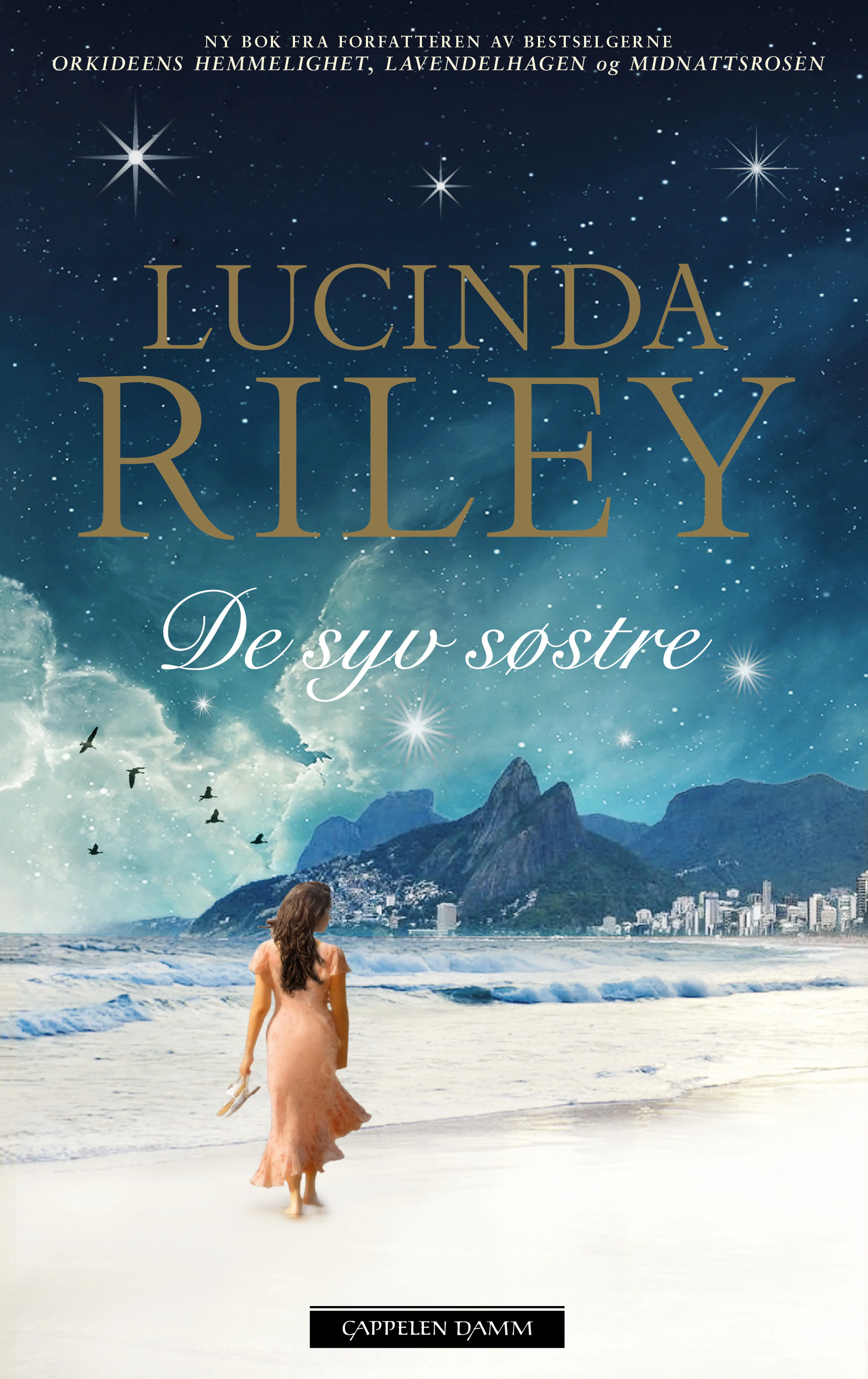 Omslag De syv søstre av Riley, Lucinda (Innbundet)