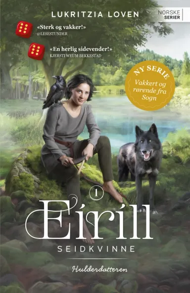 Omslag Hulderdatteren av Lukritzia Loven (Ebok)