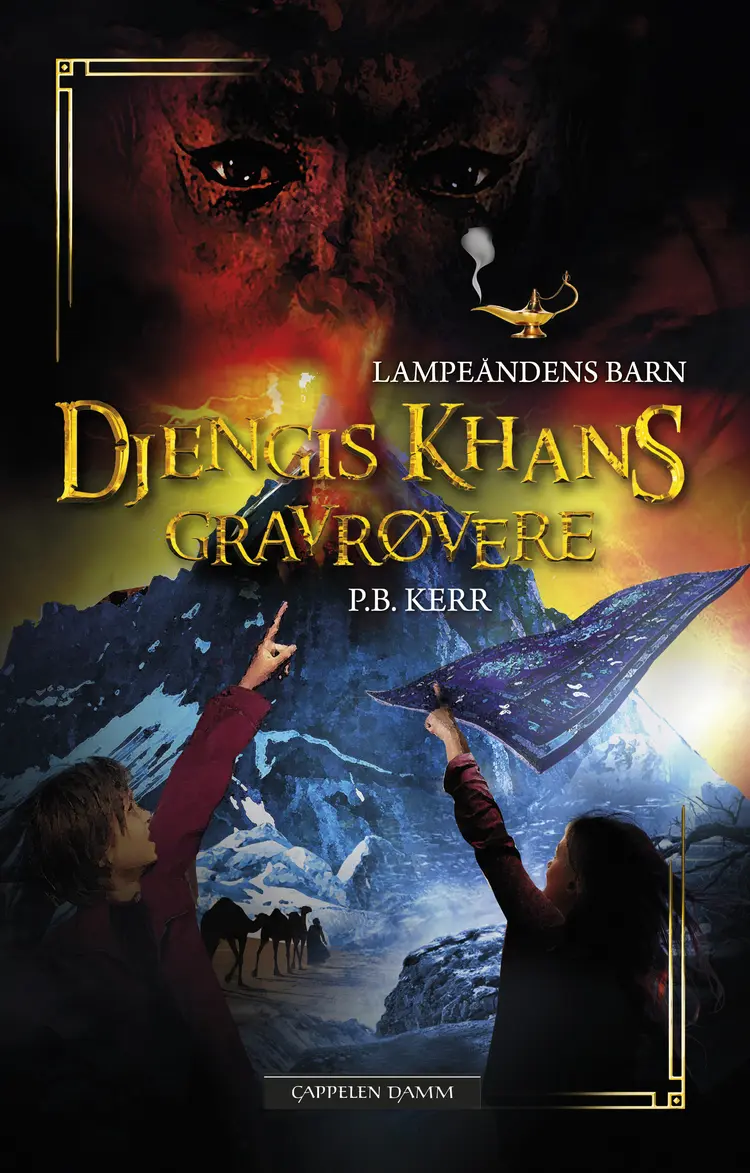 Omslag Djengis Khans gravrøvere av P. B. Kerr (Ebok)