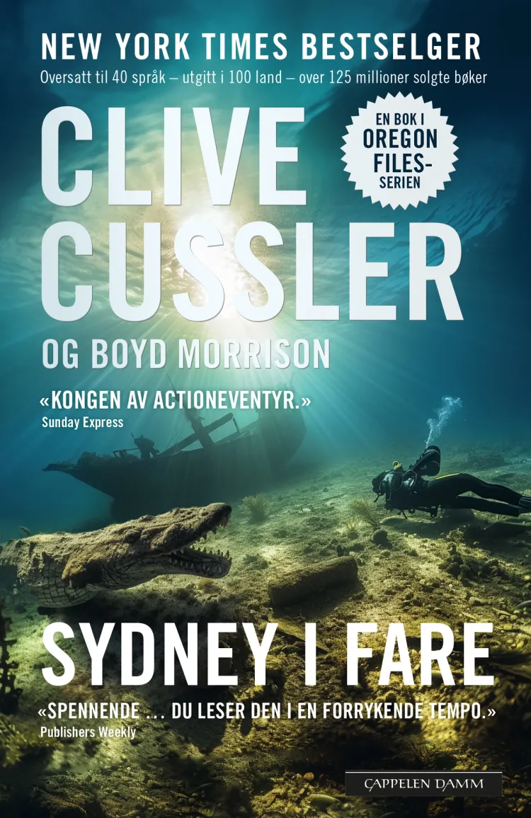Omslag Sydney i fare av Clive Cussler (Ebok)