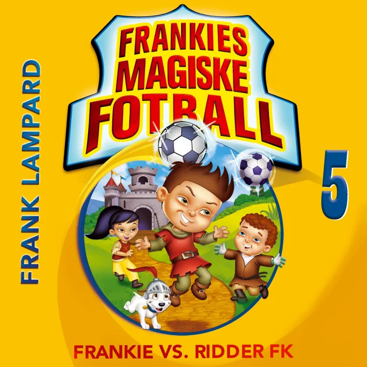 Omslag Frankie vs. Ridder FK av Frank Lampard (Lydbok)