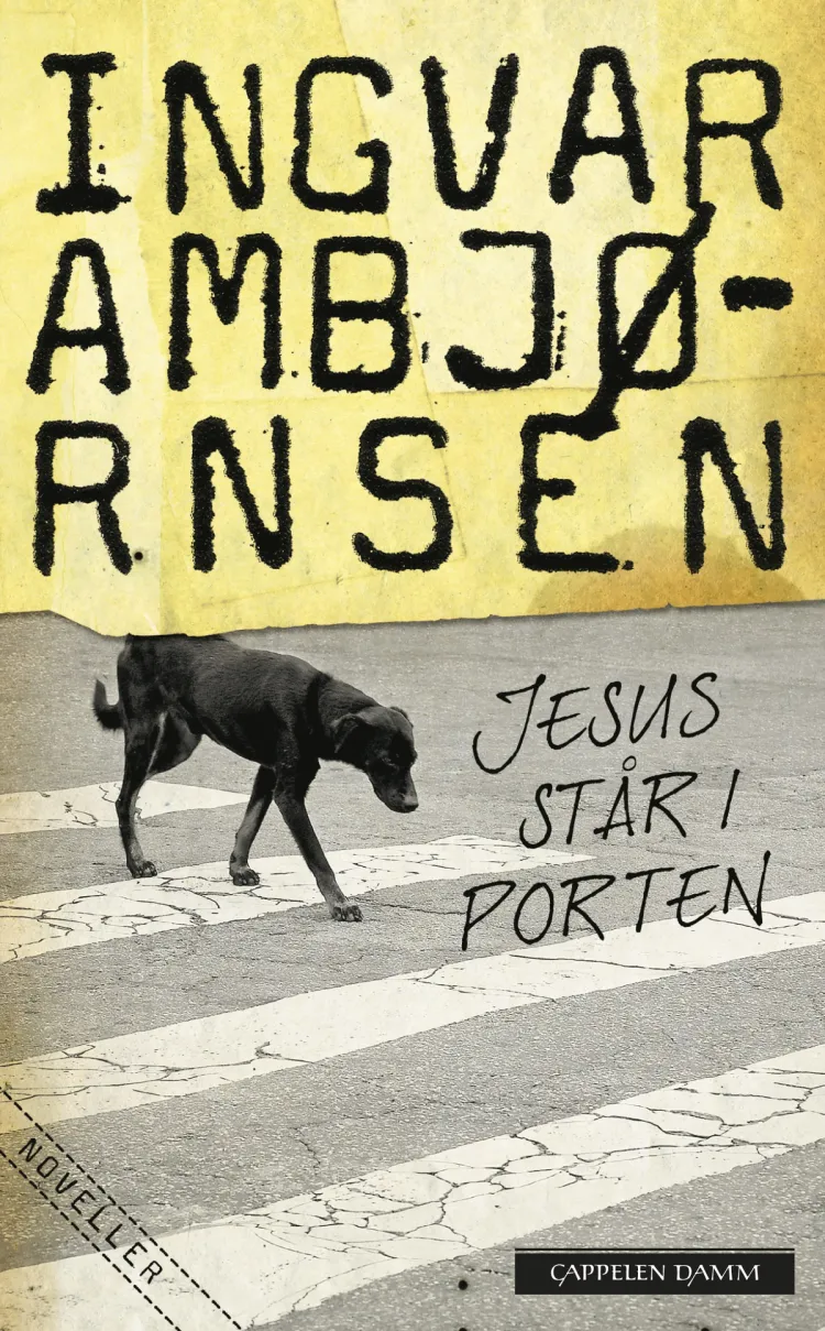 Omslag Jesus står i porten av Ingvar Ambjørnsen (Heftet)