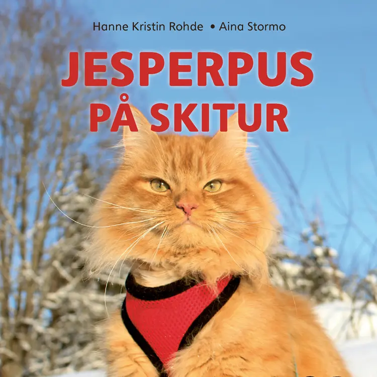 Omslag Jesperpus på skitur av Hanne Kristin Rohde og Aina Stormo (Lydbok)
