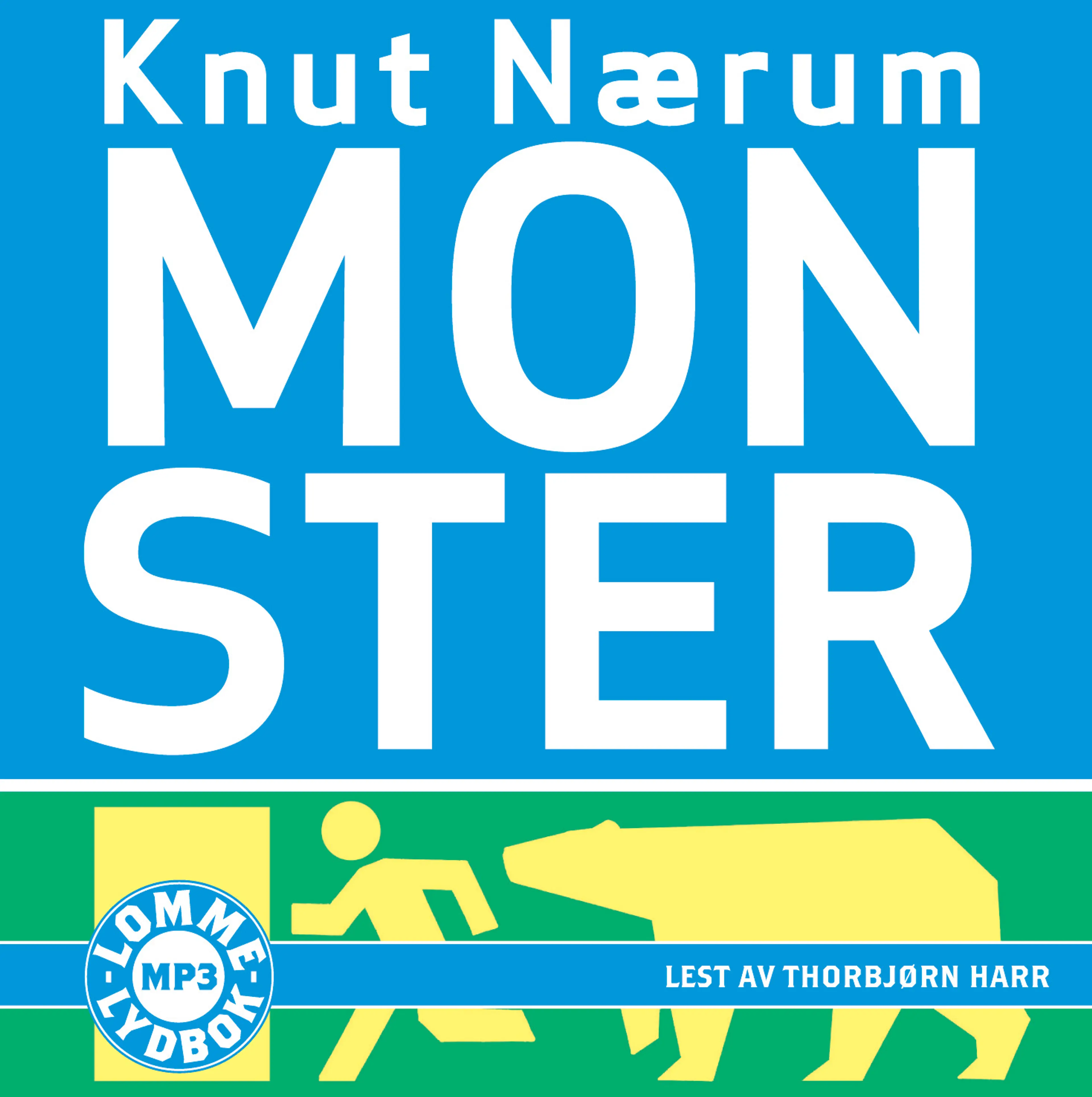 Omslag Monster av Knut Nærum (CD)