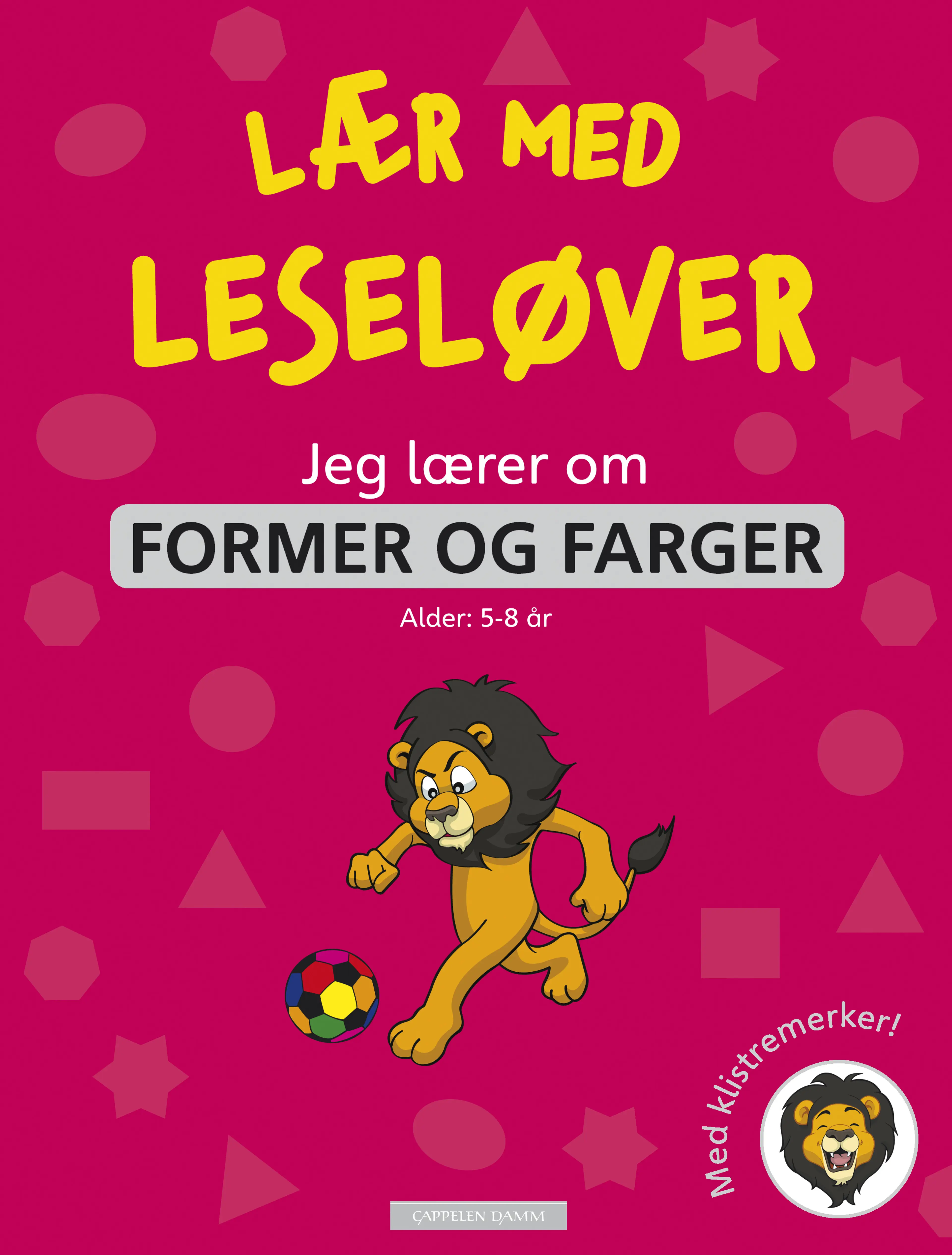 Omslag Jeg lærer om former og farger (Heftet)