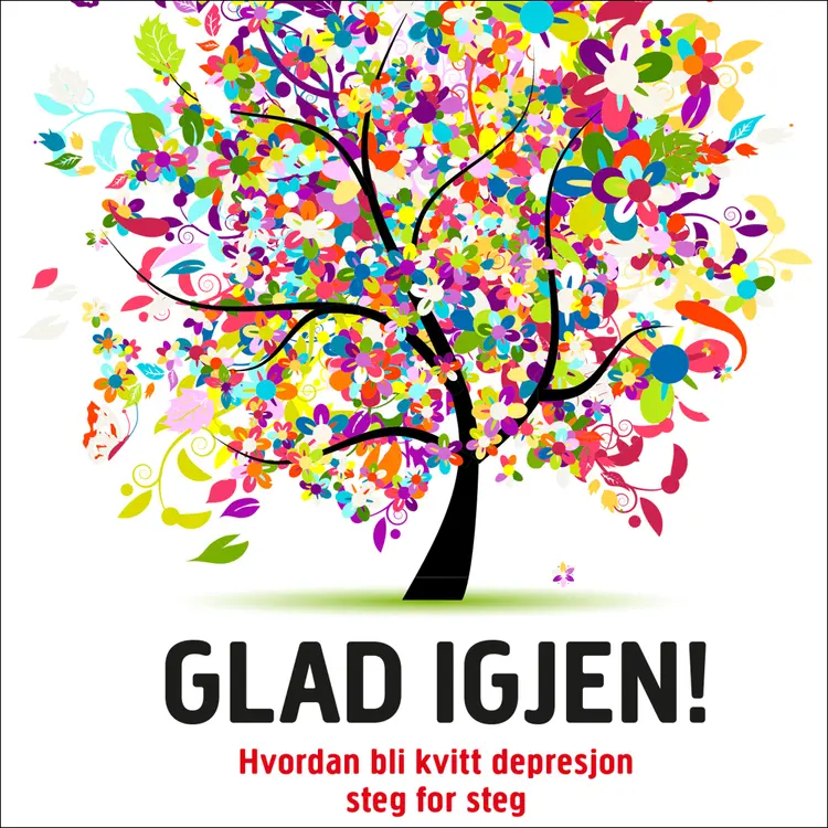 Omslag Glad igjen! av Kristian Hall (Lydbok)