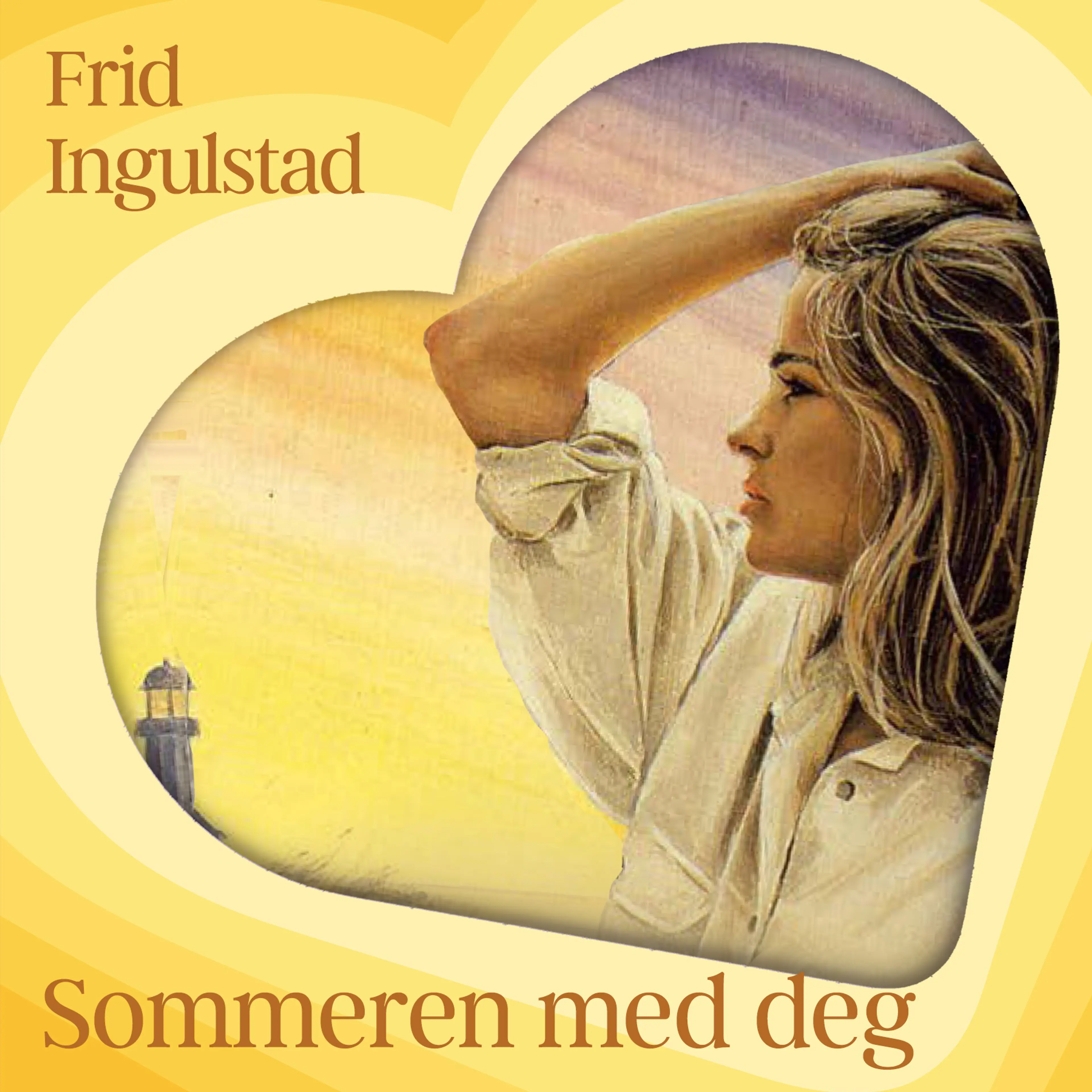 Omslag Sommeren med deg av Frid Ingulstad (Lydbok)