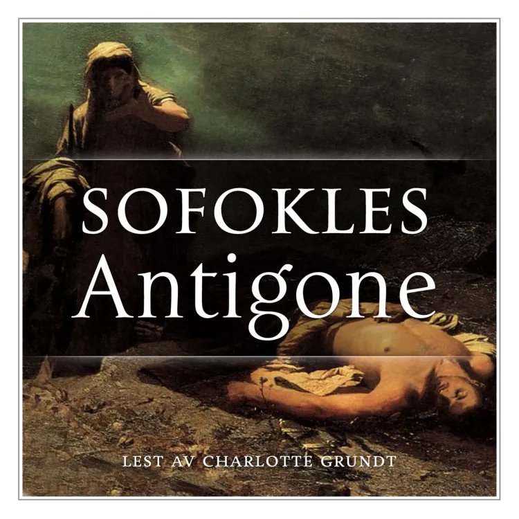 Omslag Antigone av Sofokles (Lydbok)