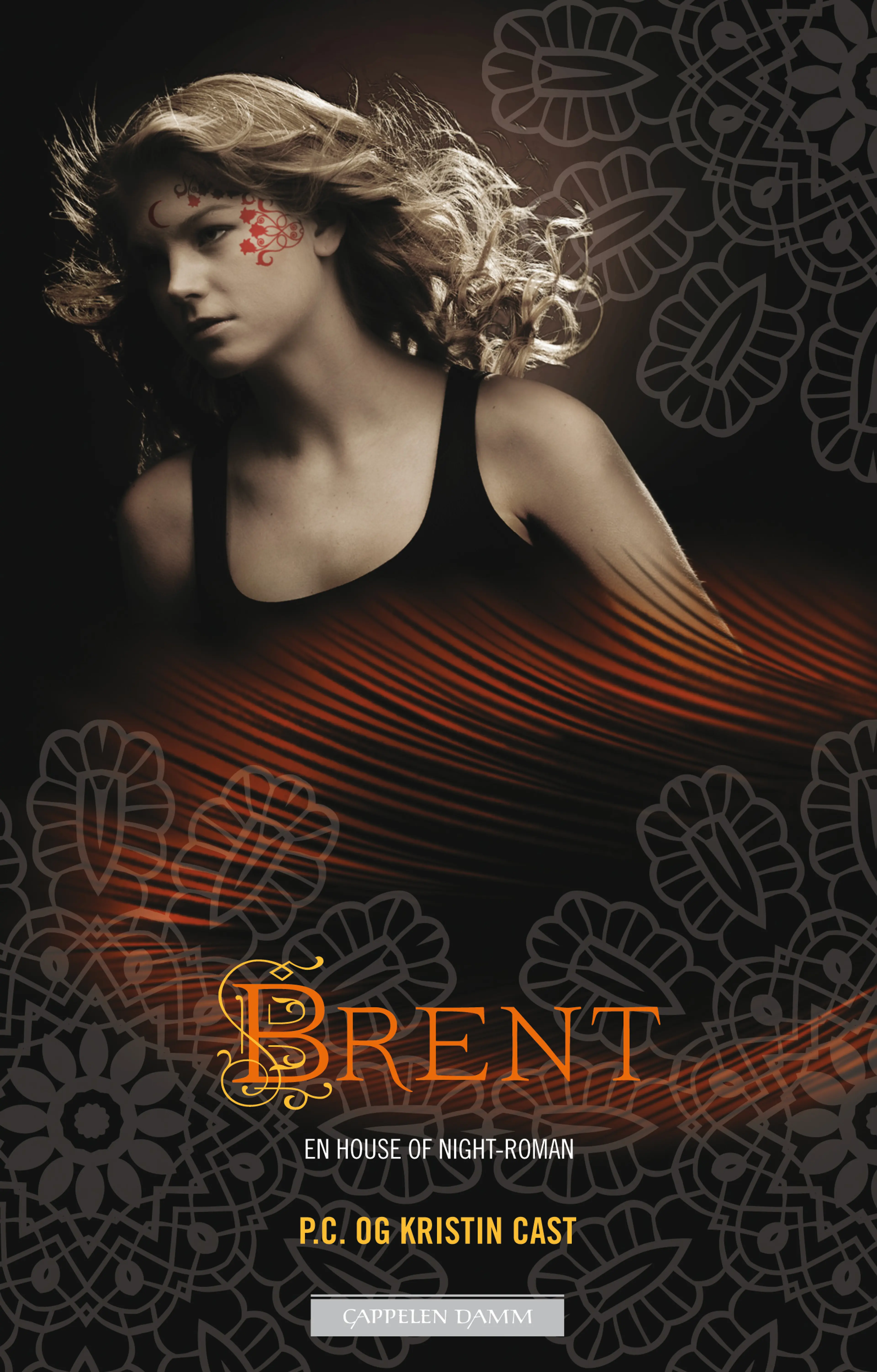 Omslag Brent av P.C. Cast og Kristin Cast (Heftet)