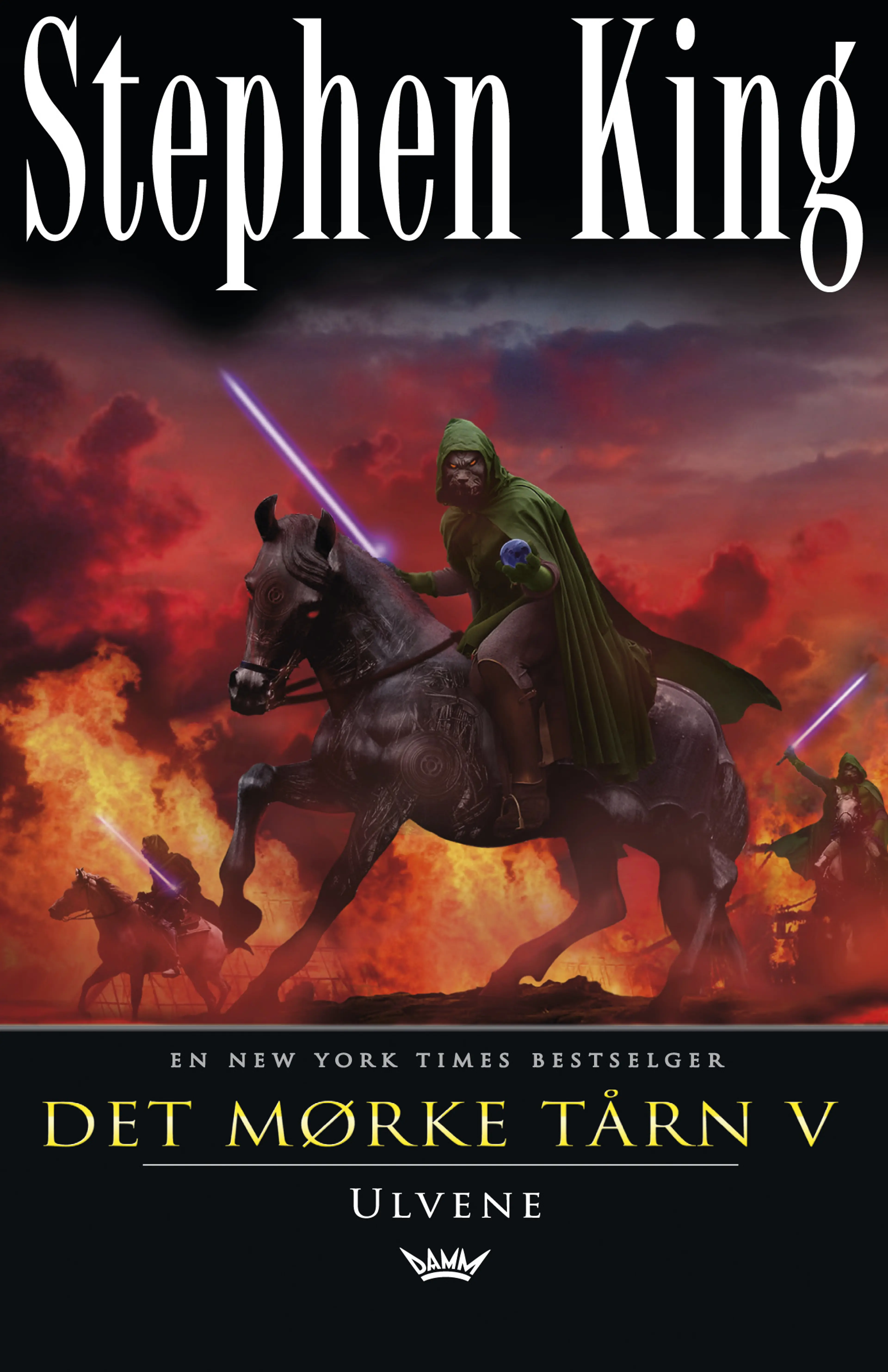 Omslag Det mørke tårn 5: Ulvene av Stephen King (Innbundet)