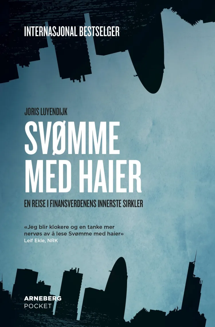 Omslag Svømme med haier av Joris Luyendijk (Heftet)