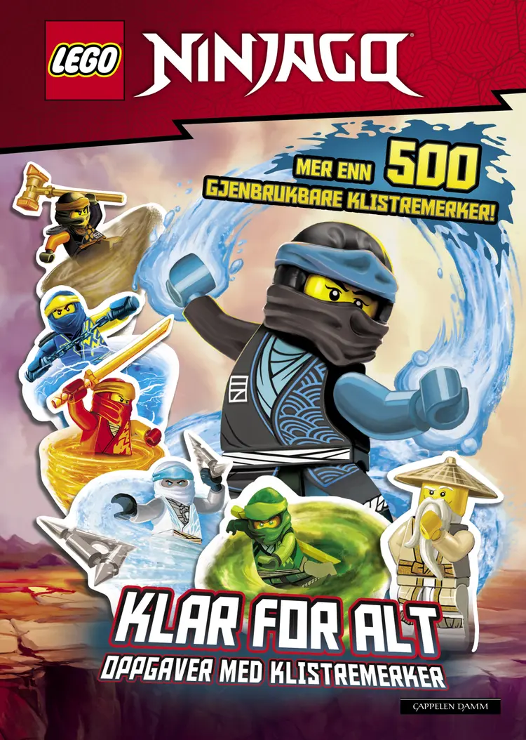 Omslag LEGO® NINJAGO® Klar for alt (Heftet)