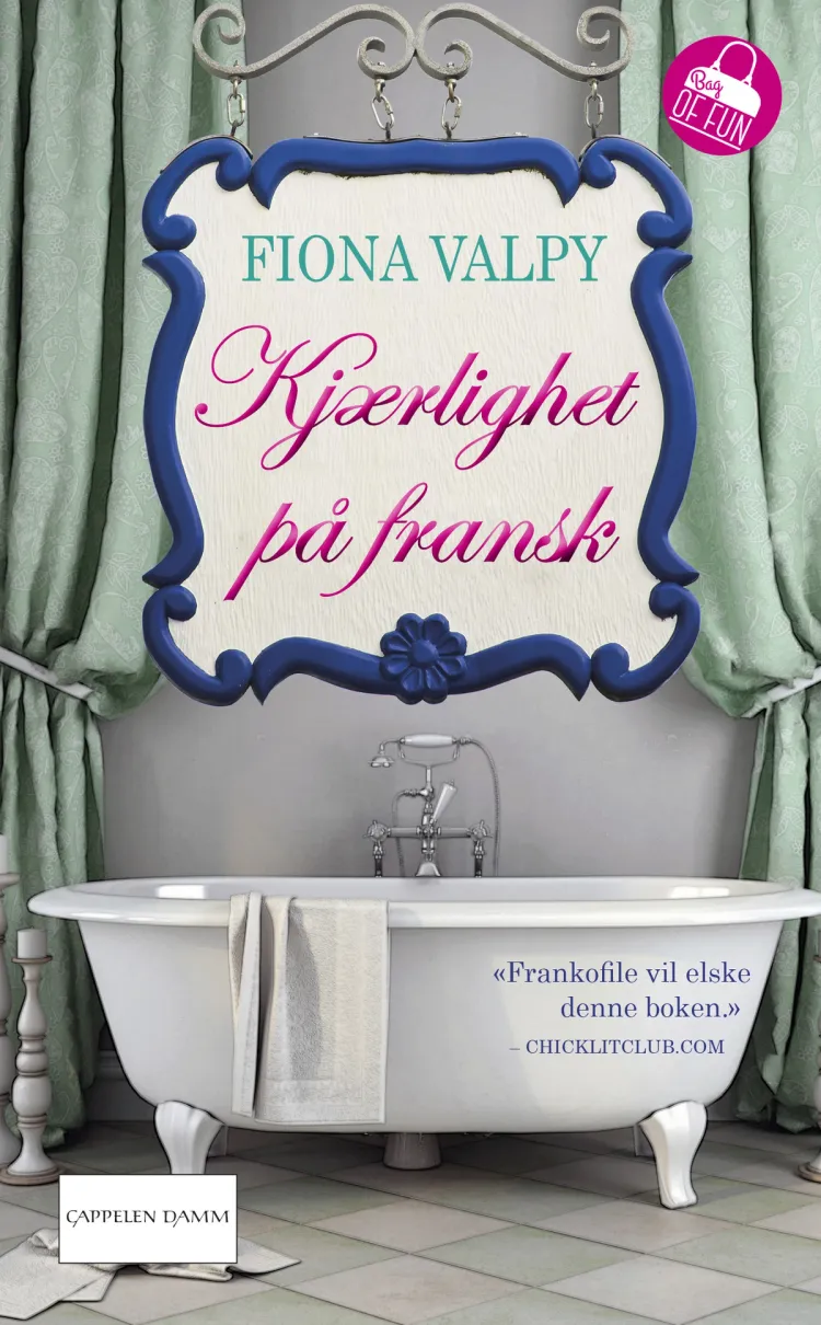 Omslag Kjærlighet på fransk av Fiona Valpy (Ebok)