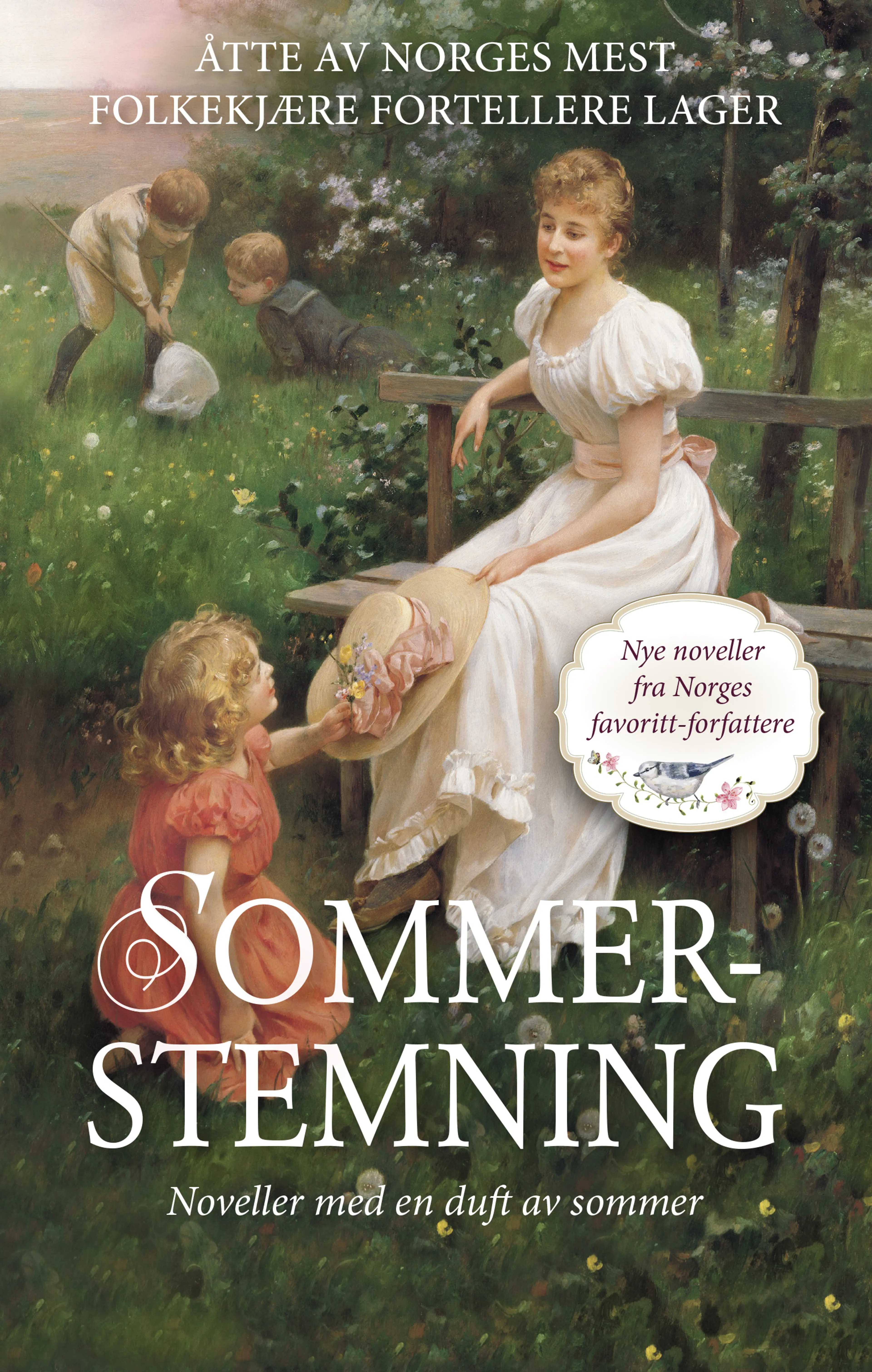 Omslag Sommerstemning av Ellinor Rafaelsen, Inger Harriet Hegstad og Elisabeth Hammer (Ebok)