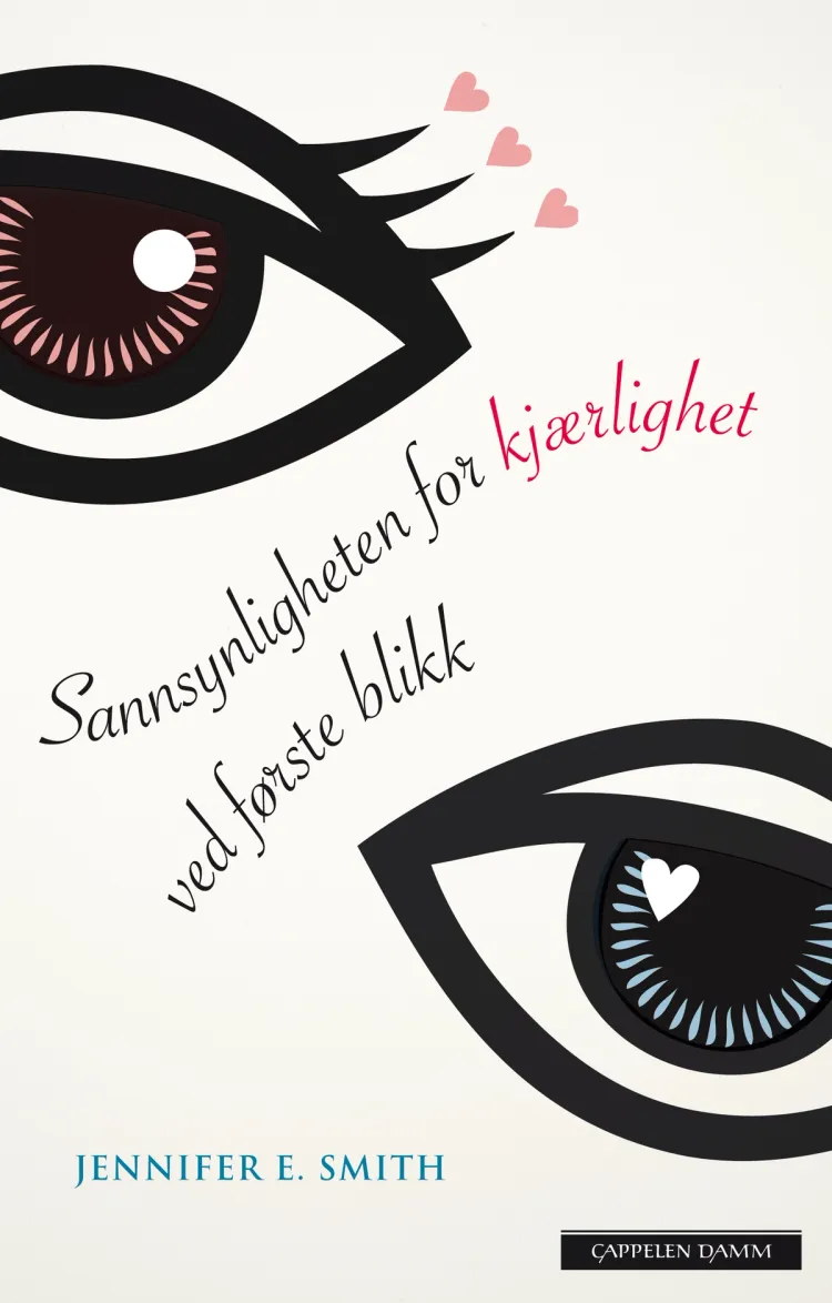 Omslag Sannsynligheten for kjærlighet ved første blikk av Jennifer E. Smith (Ebok)