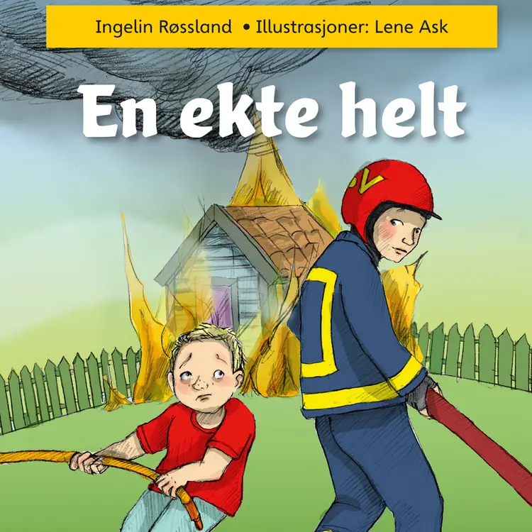 Omslag En ekte helt av Ingelin Røssland (Lydbok)