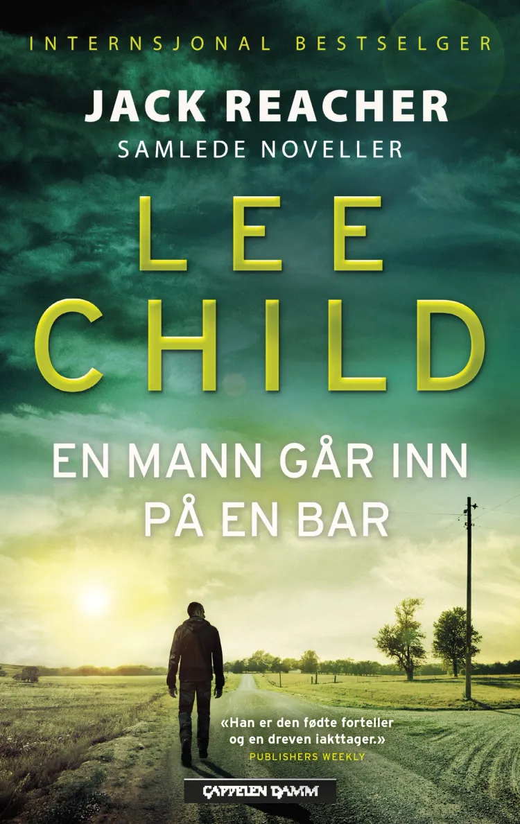 Omslag En mann går inn på en bar av Lee Child (Innbundet)