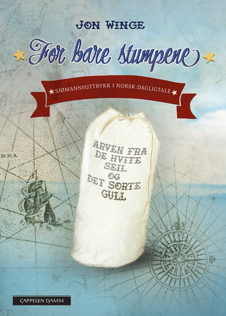 Omslag For bare stumpene av Jon Winge (Innbundet)