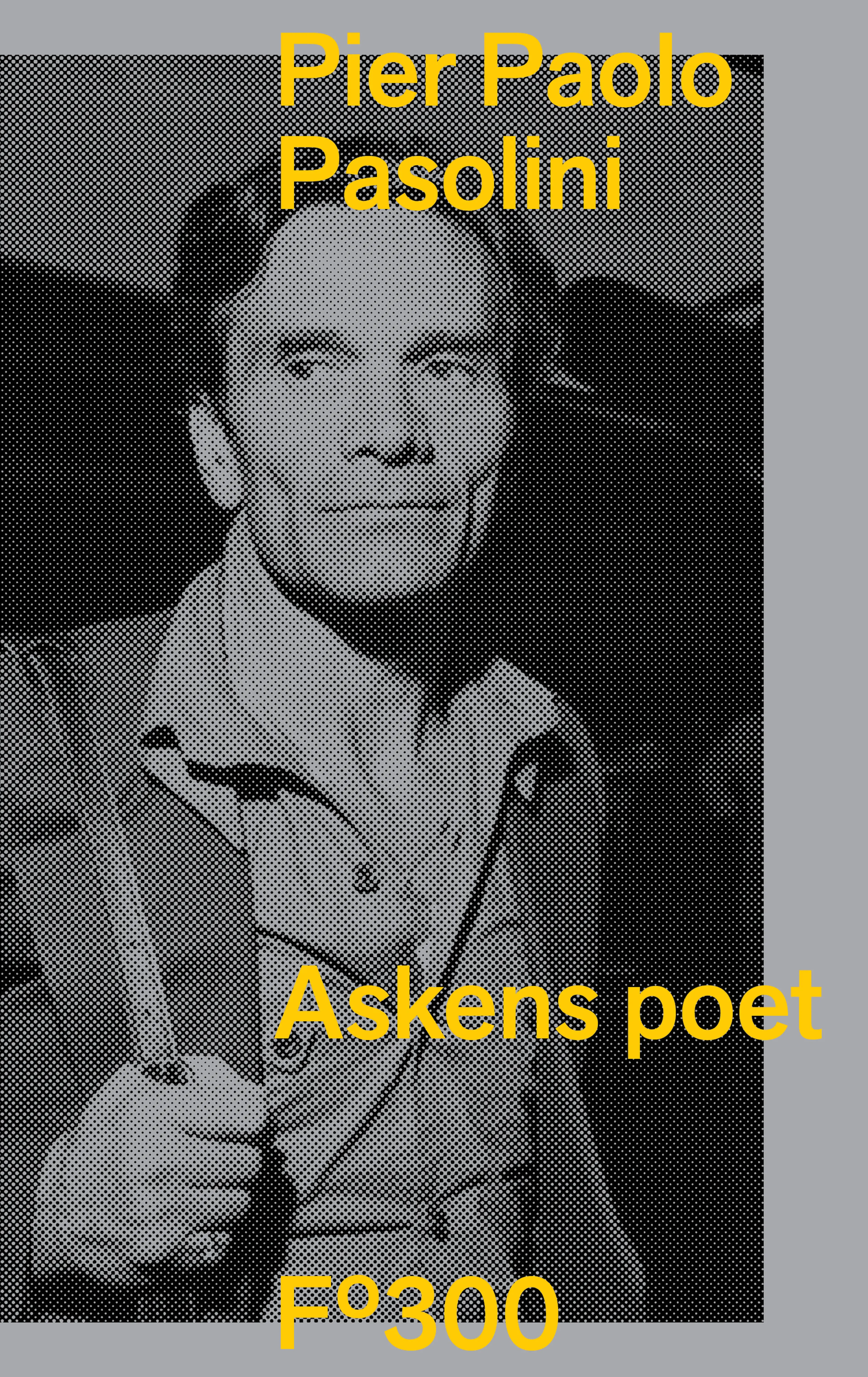 Omslag Askens poet av Pier Paolo Pasolini (Innbundet)