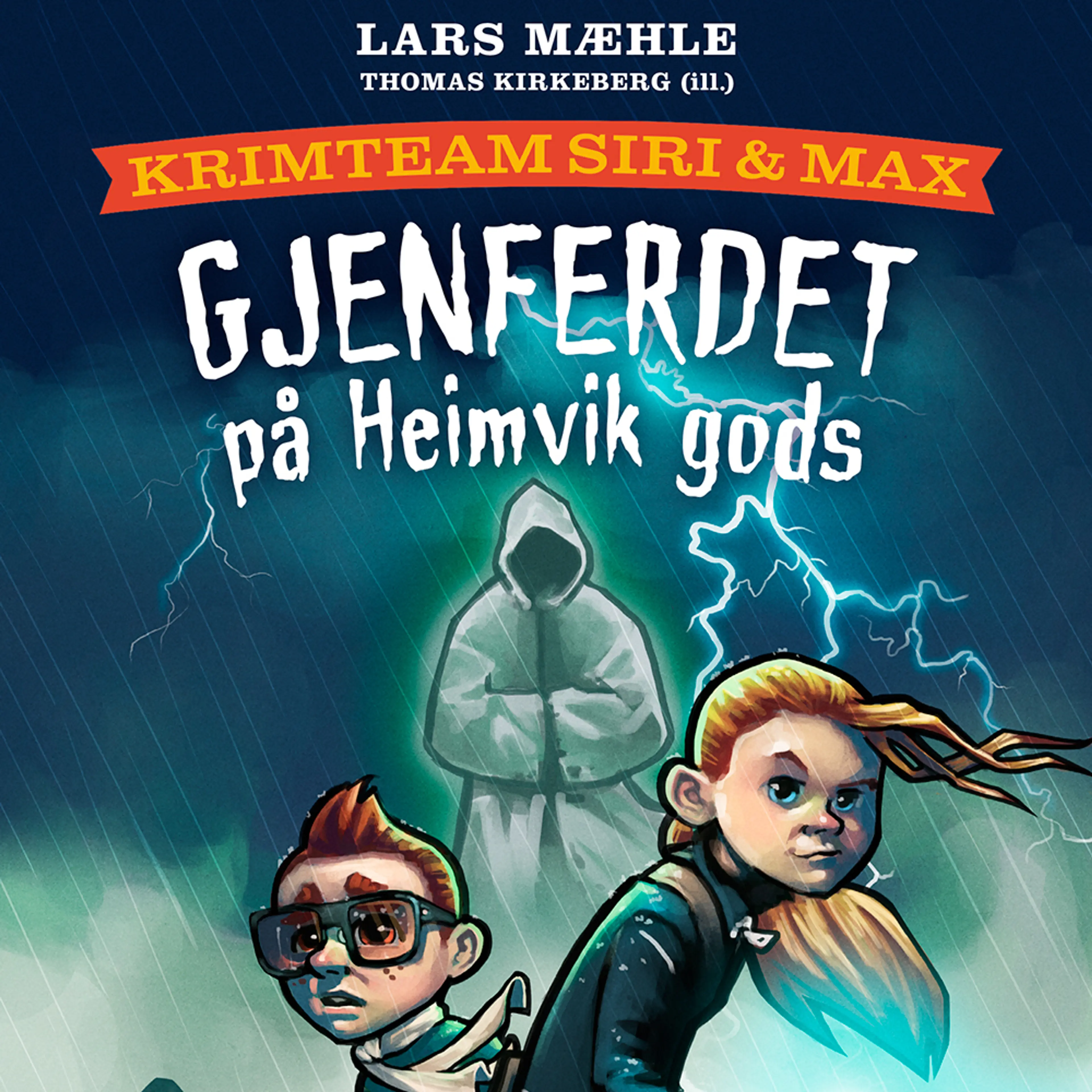 Omslag Gjenferdet på Heimvik gods av Lars Mæhle (Lydbok)