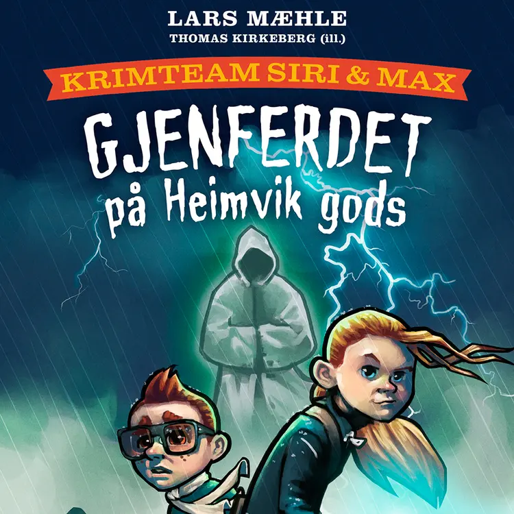 Omslag Gjenferdet på Heimvik gods av Lars Mæhle (Lydbok)