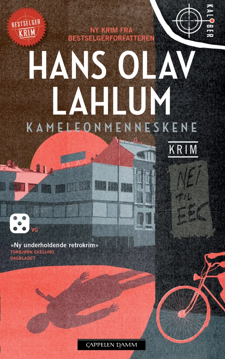 Omslag Kameleonmenneskene av Hans Olav Lahlum (Heftet)