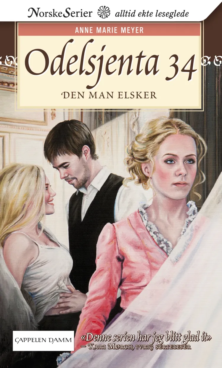 Omslag Den man elsker av Anne Marie Løvlie Meyer (Ebok)