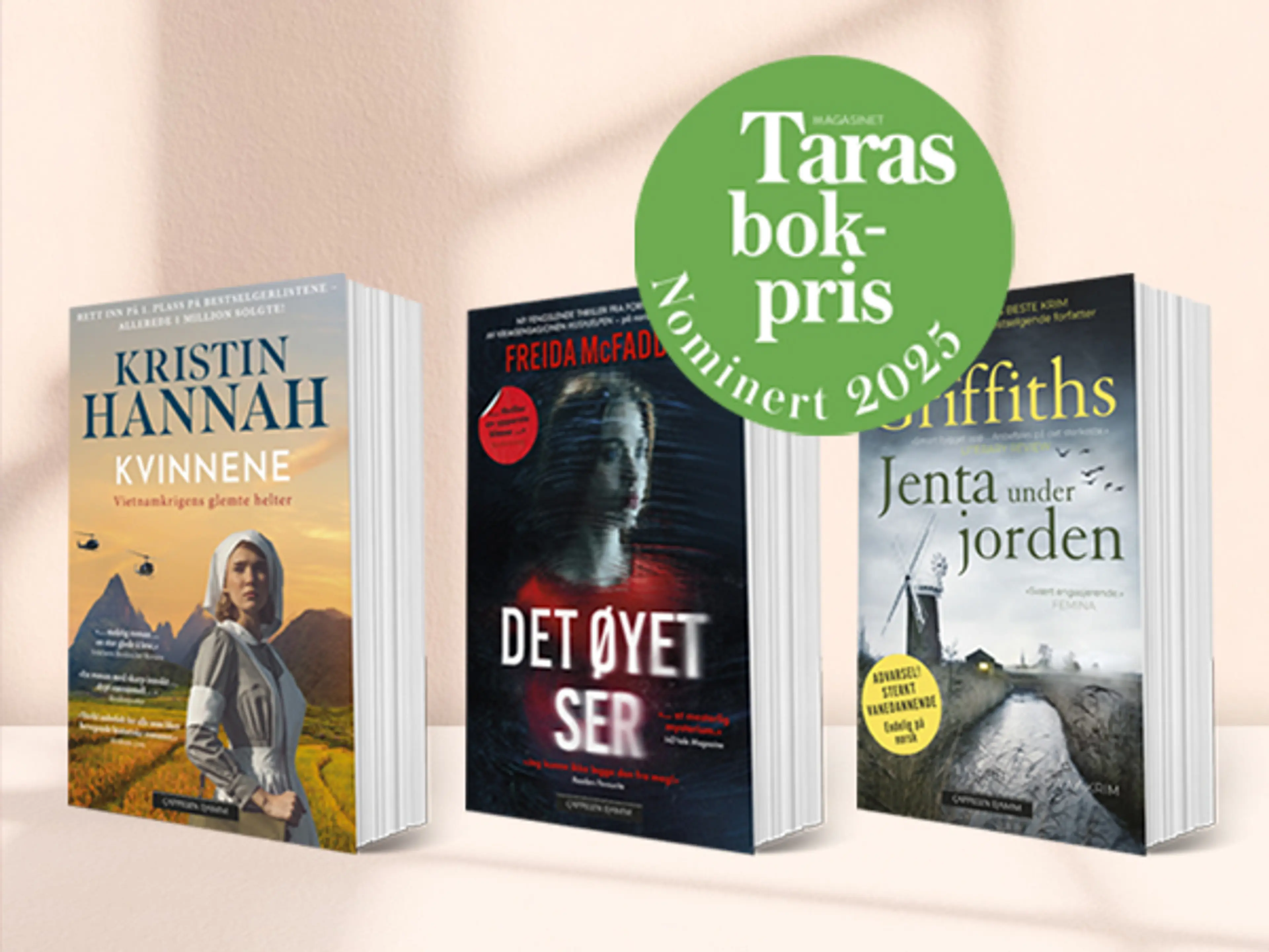 Bøkene Kvinnene, Det øyet ser og Jenta under jorden