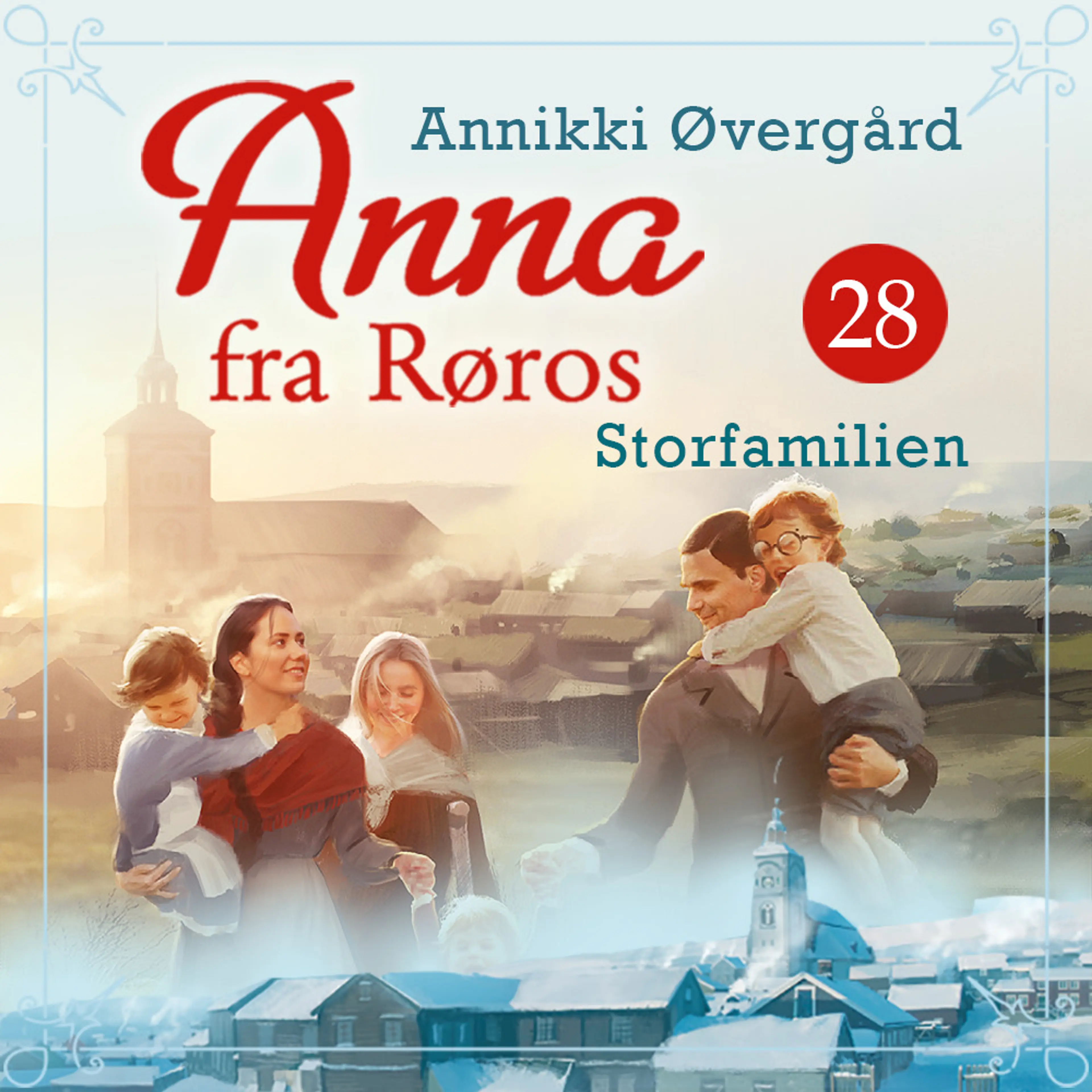 Omslag Storfamilien av Annikki Øvergård (Lydbok)