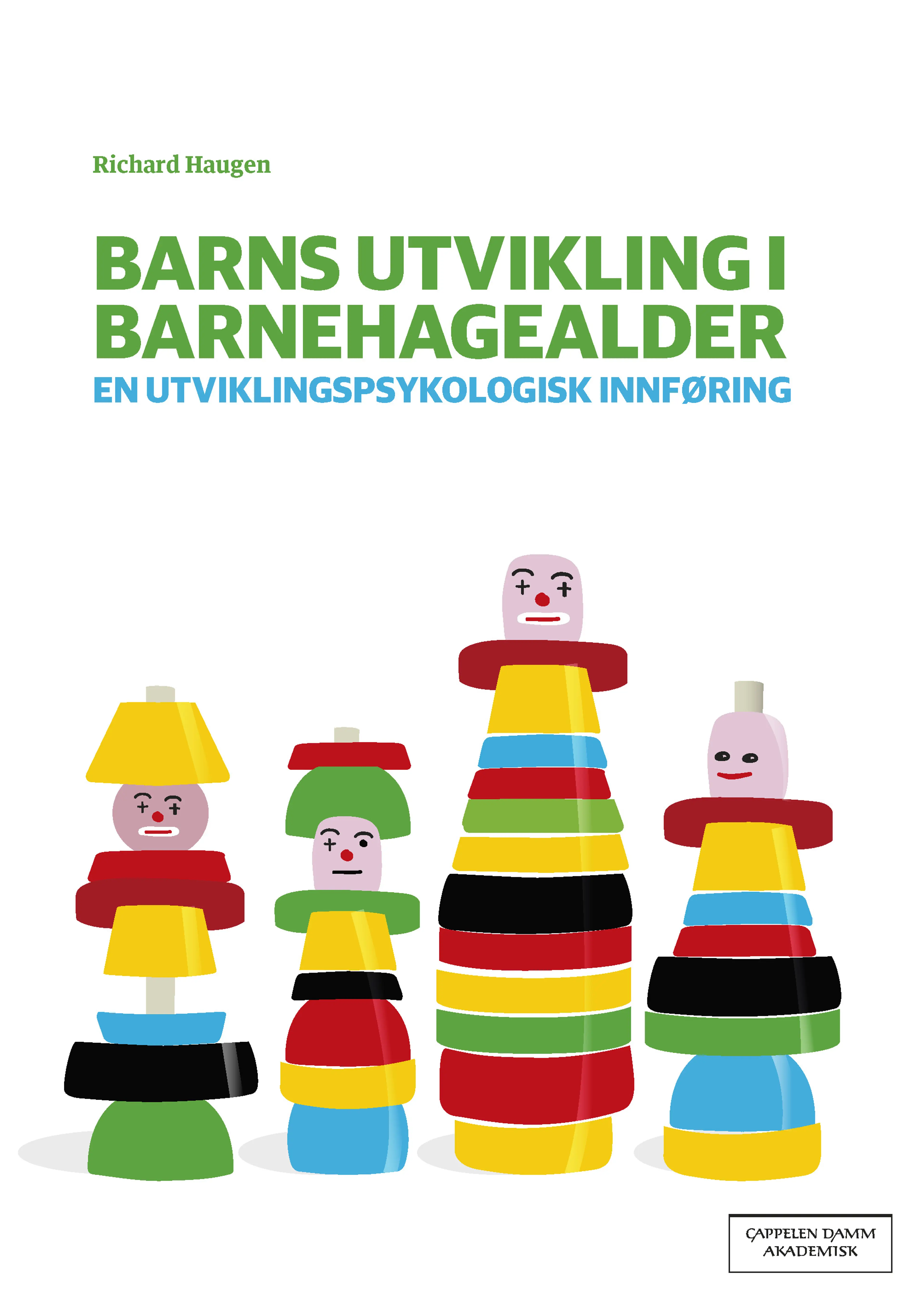 Omslag Barns utvikling i barnehagealder av Richard Haugen (Heftet)