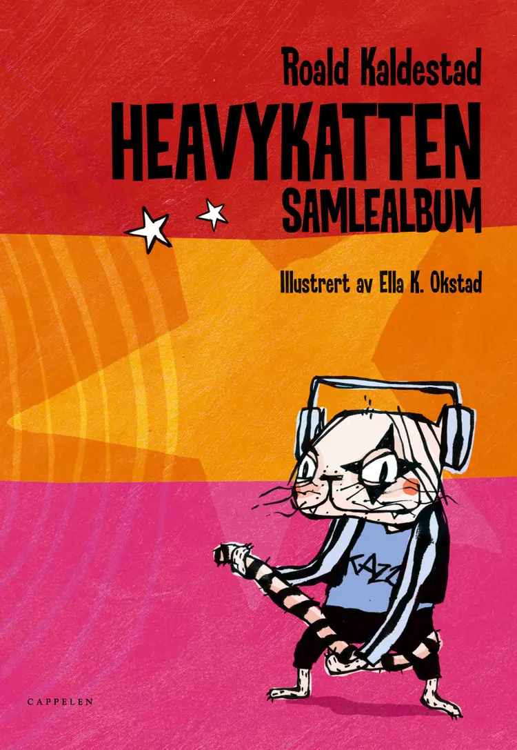 Omslag Heavykatten - Samlealbum av Roald Kaldestad (Innbundet)