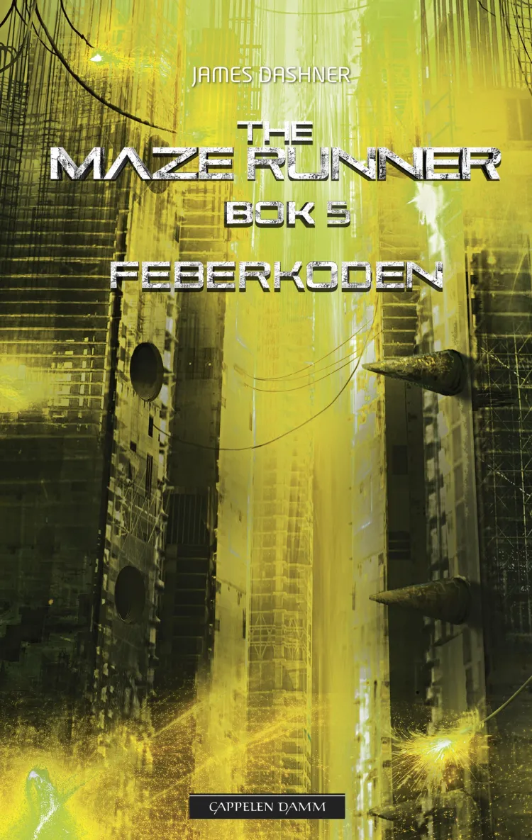 Omslag The Maze Runner 5. Feberkoden av James Dashner (Heftet)