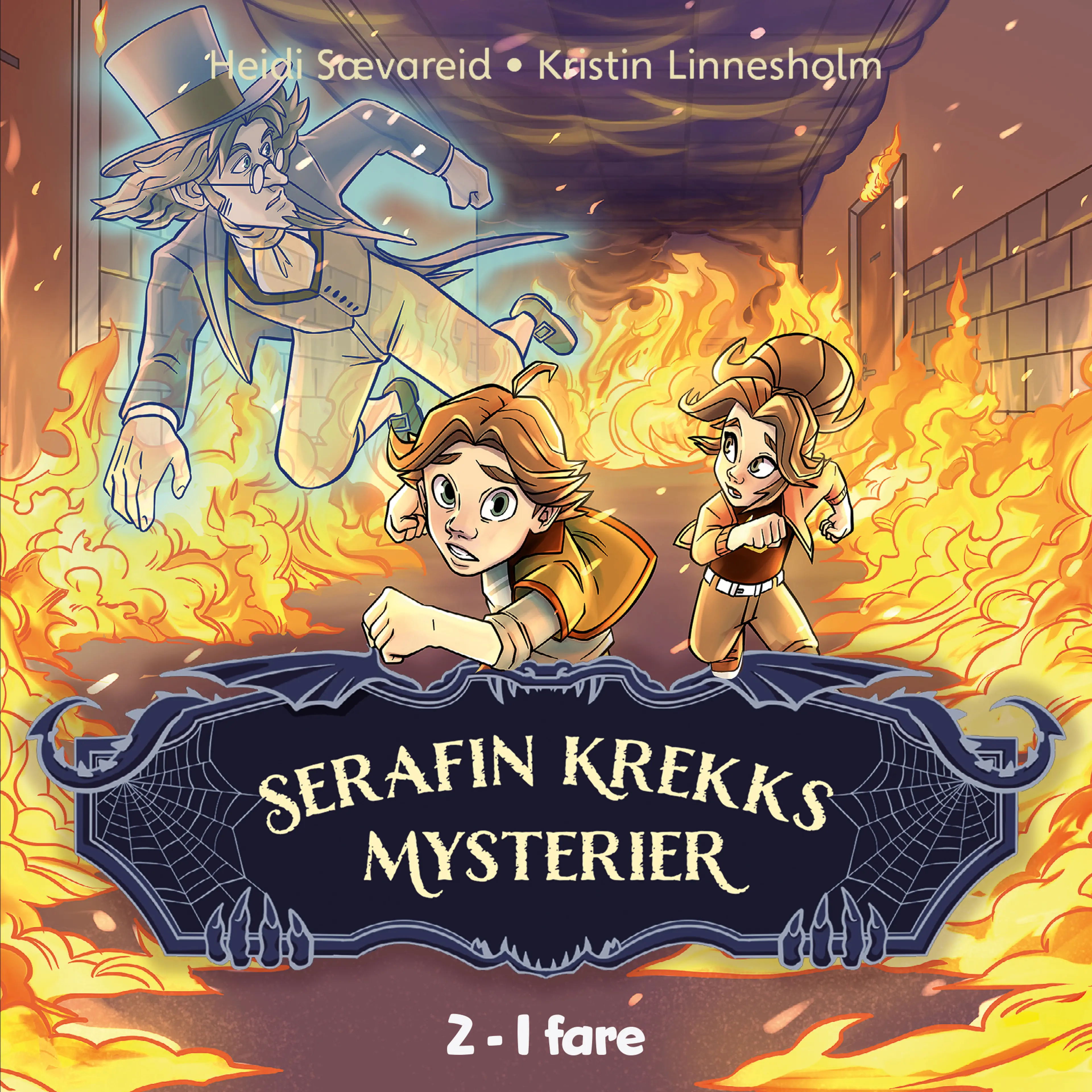 Omslag I fare av Kristin Linnesholm og Heidi Sævareid (Lydbok)