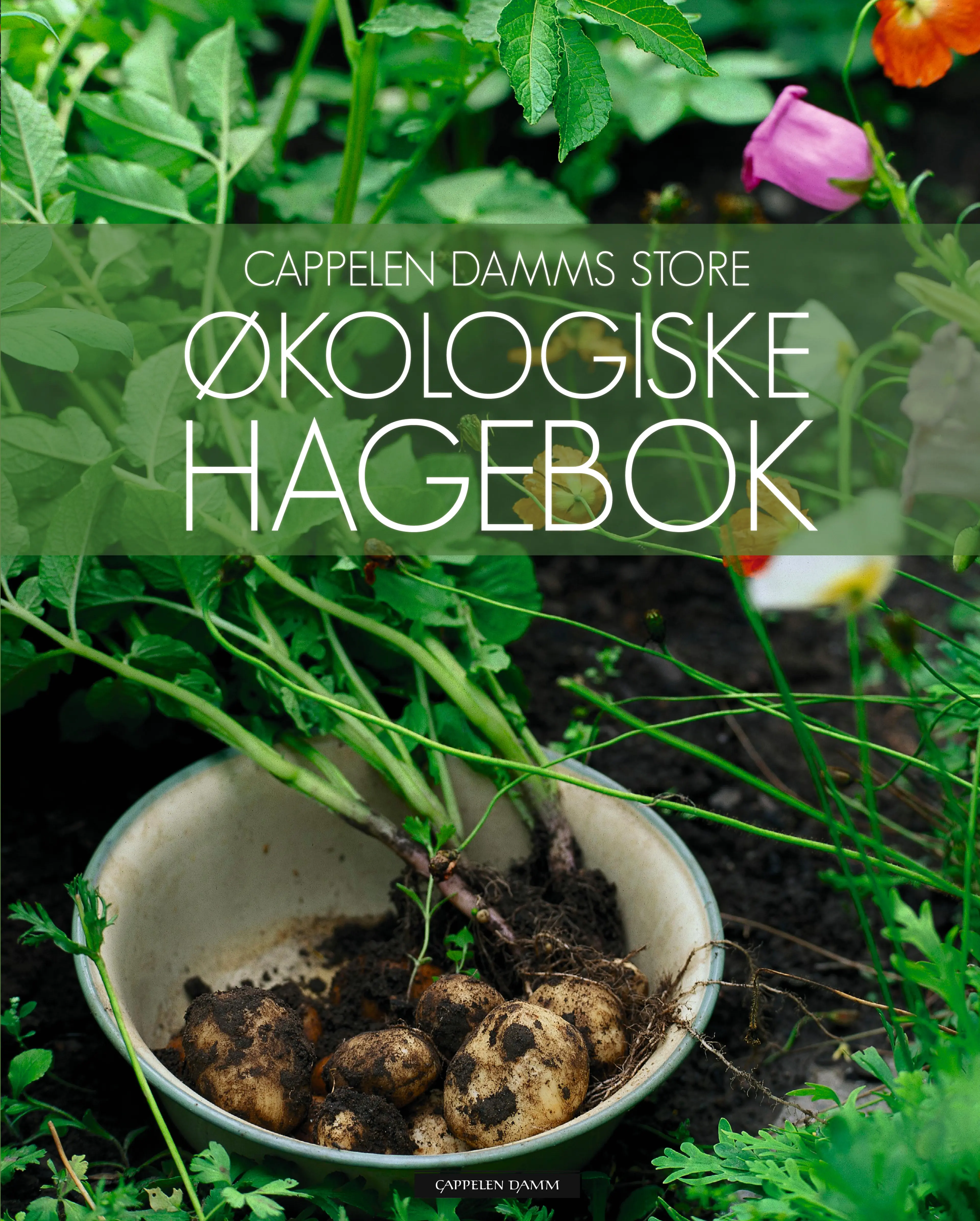 Omslag Cappelen Damms store økologiske hagebok av Henry Doubleday Research Association (HDRA) (Innbundet)