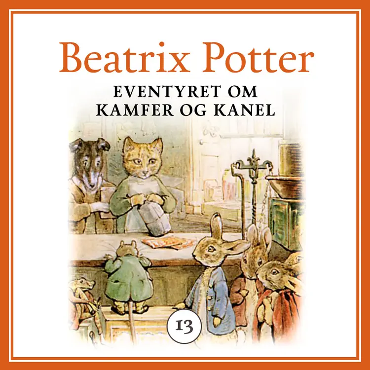 Omslag Eventyret om Kamfer og Kanel av Beatrix Potter (Lydbok)