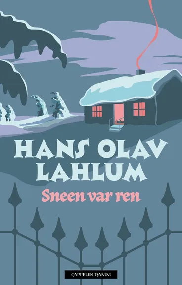 Omslag Sneen var ren av Hans Olav Lahlum (Innbundet)
