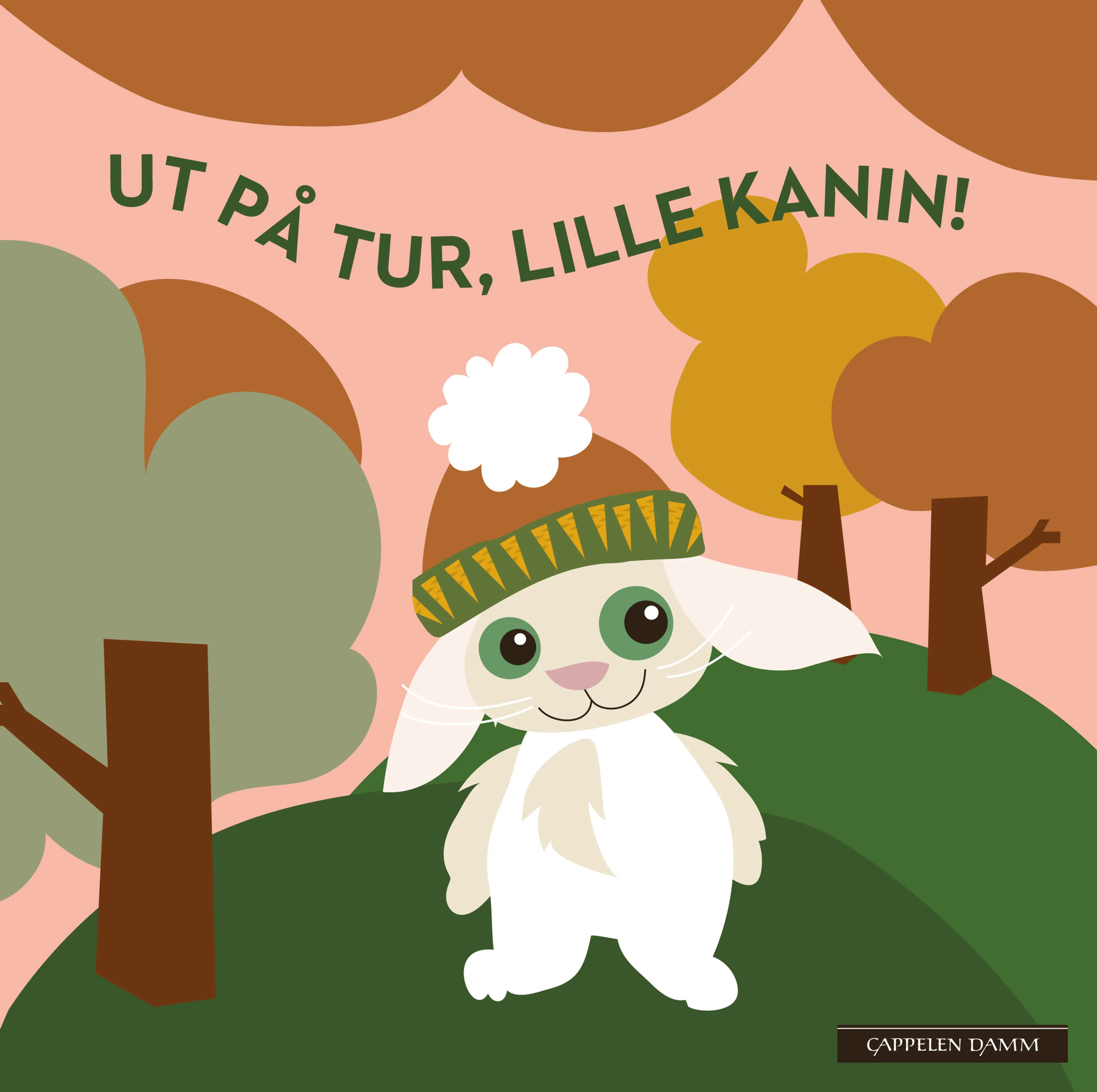 Omslag Ut på tur, lille kanin! av Blafre (Innbundet)