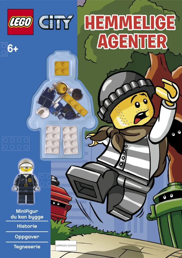 Omslag LEGO® City - Hemmelige agenter (Heftet)