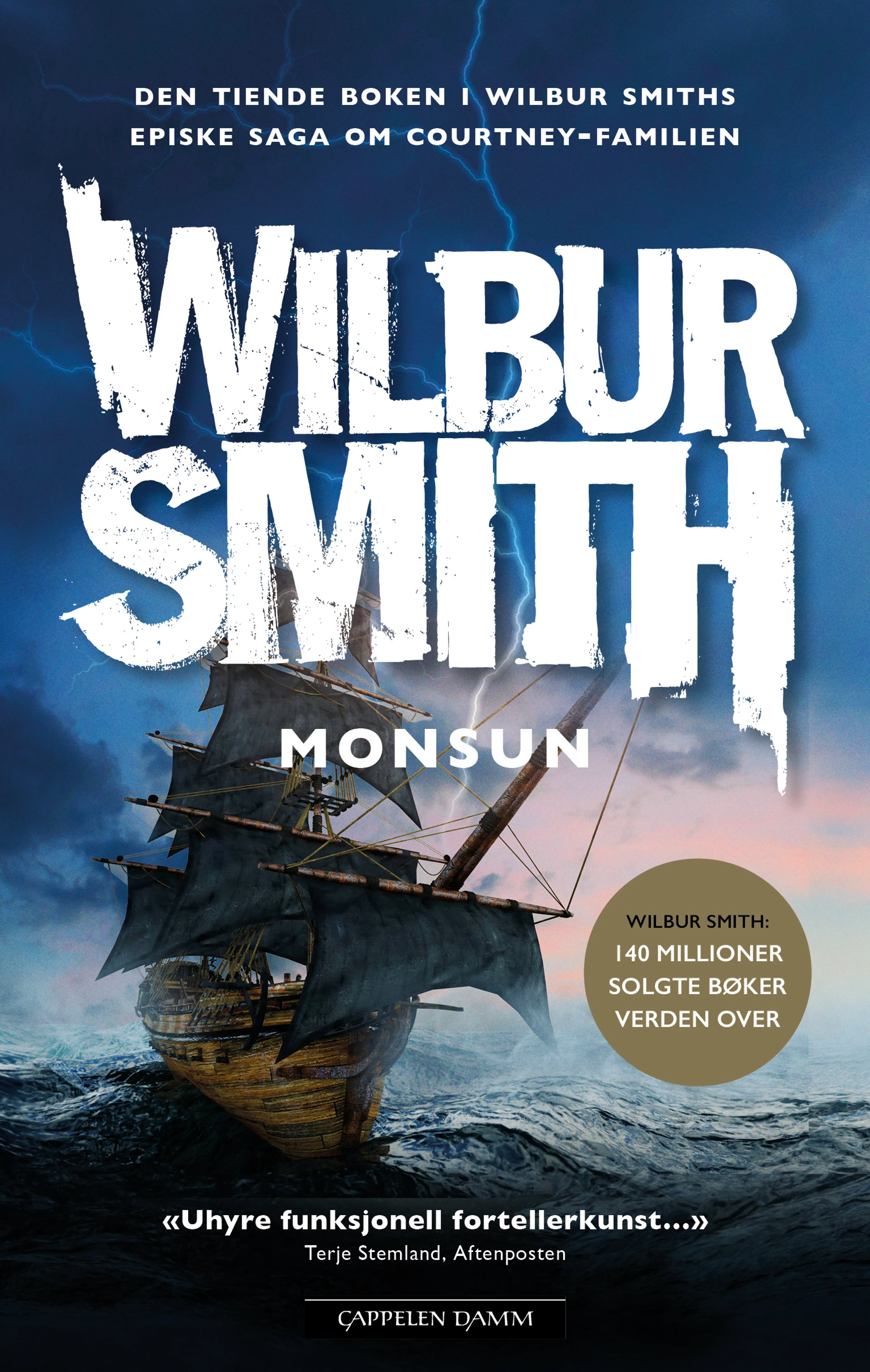 Omslag Monsun av Wilbur Smith (Heftet)
