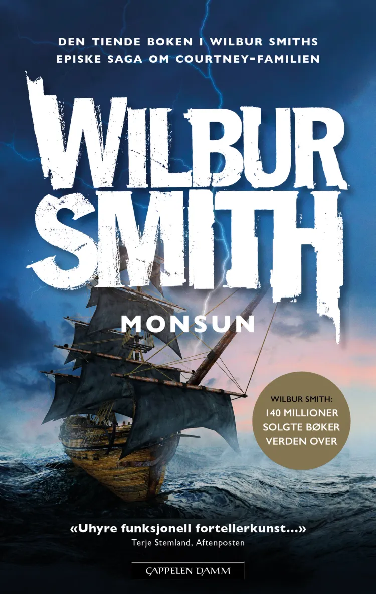 Omslag Monsun av Wilbur Smith (Heftet)
